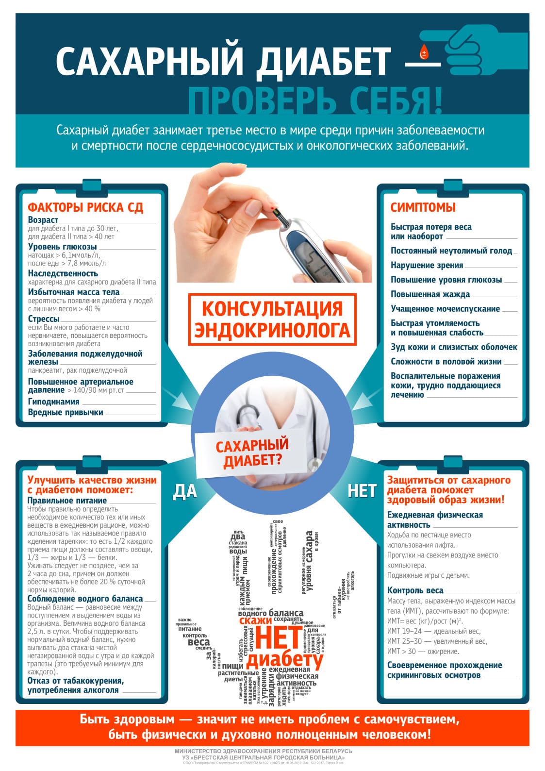 Сахарный диабет: причины, профилактика, диагностика и лечение